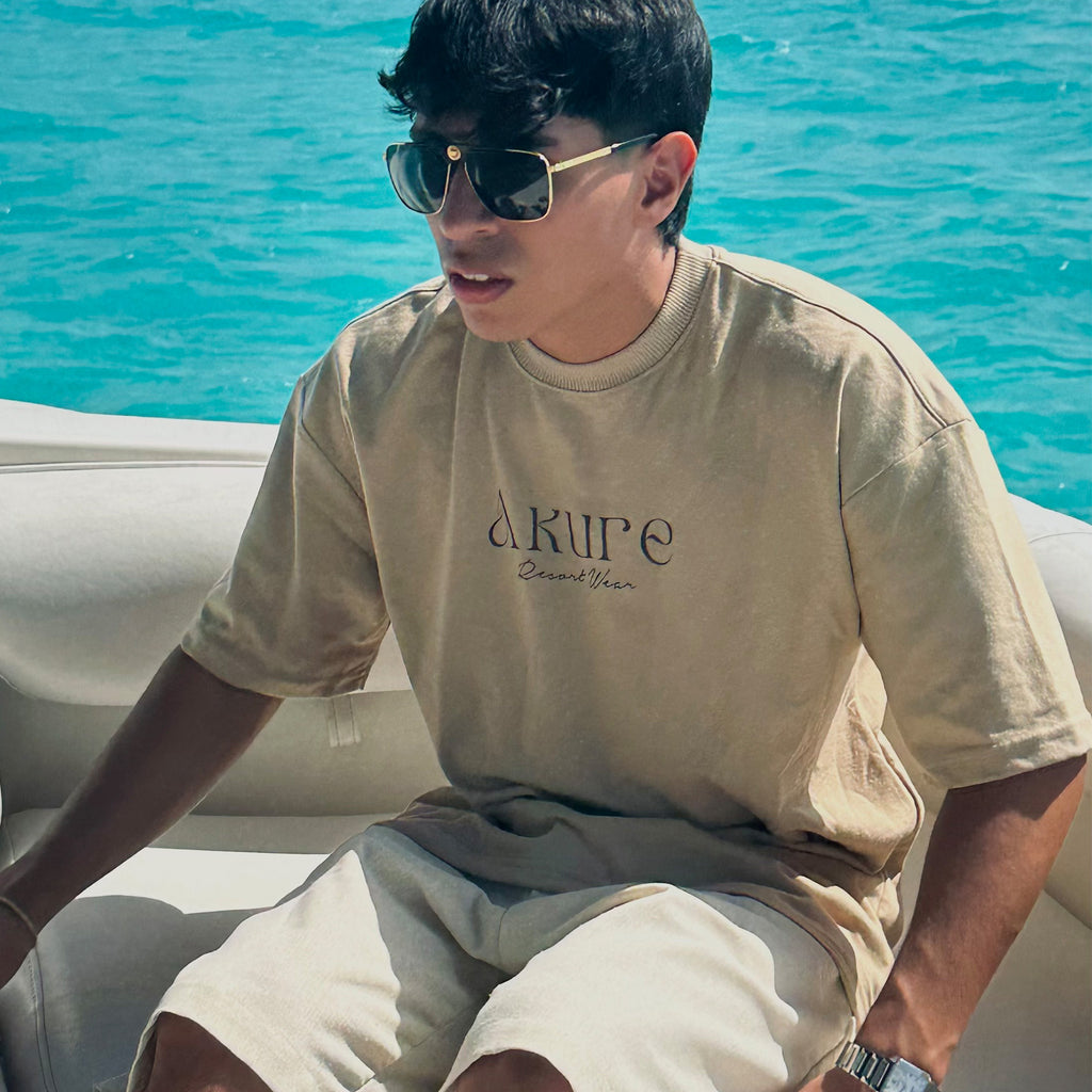 Marina T-shirt Camel
